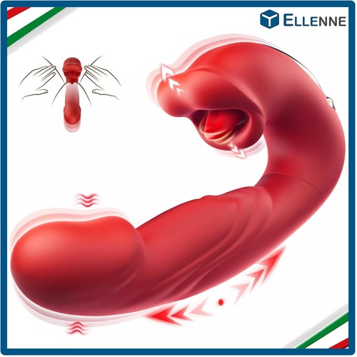 Vibratore con lingua per - ✅vibratore,