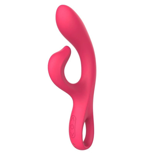 Vibratore vaginale doppio per