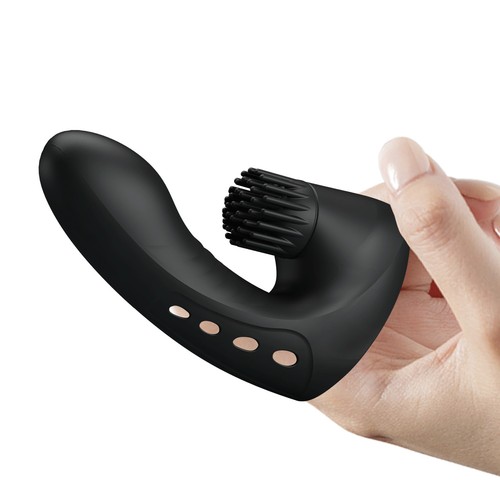 Vibratore per dito doppia - dito,