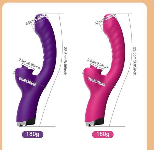 Doppio vibratore per - , donna